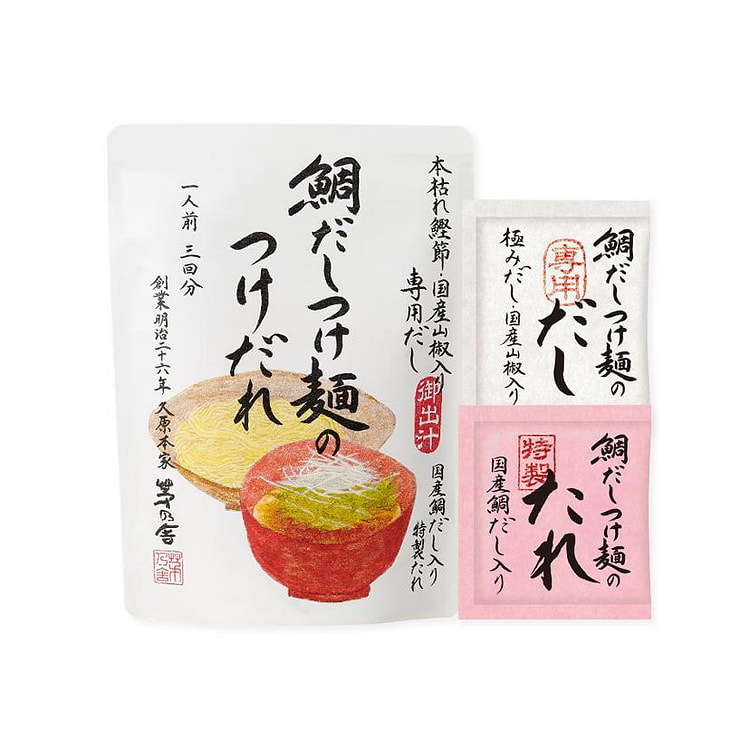 Kayanoya Sea Bream Dipping Sauce 3pcs 1 each