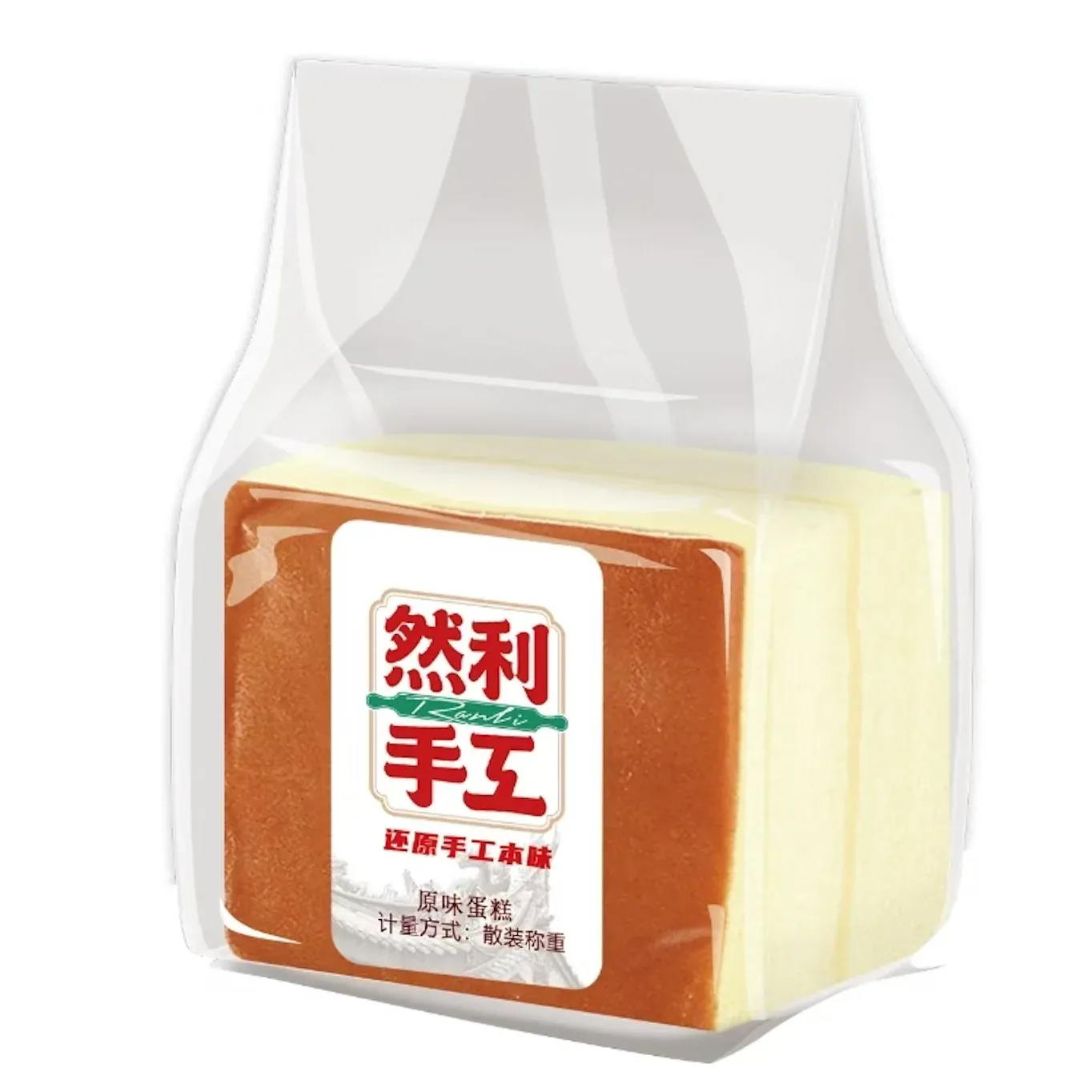 1塊然利臺灣海綿蛋糕 78 克