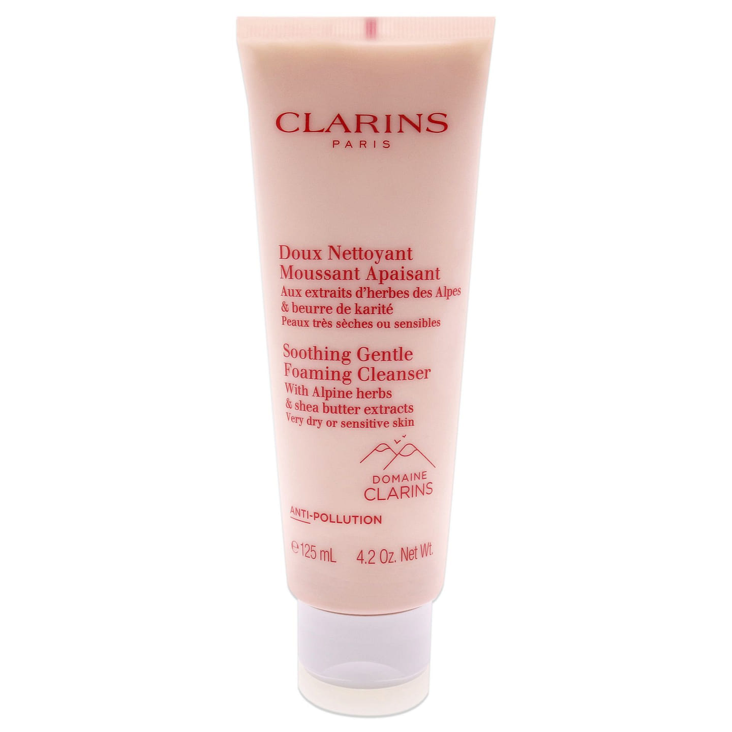 Soothing Gentle Foaming Cleanser by Clarins for 4.2 oz