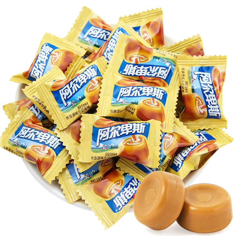 阿尔卑斯原味硬糖 散装年货糖果零食250g*1袋 250 克