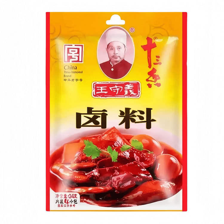 Braised chicken and braised pork with five-spice f 24 g