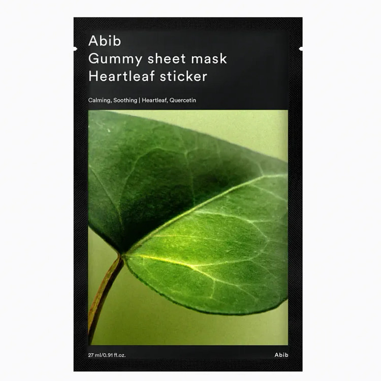 韩国 ABIB阿彼芙 新版口香糖面膜 - 鱼腥草(10片装)