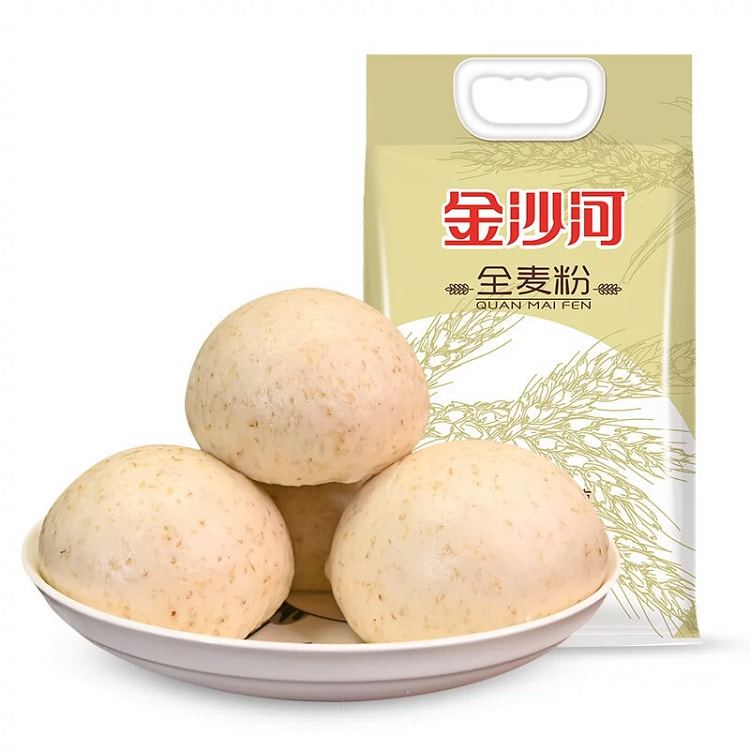 金沙河全麦面粉尊冠*1袋