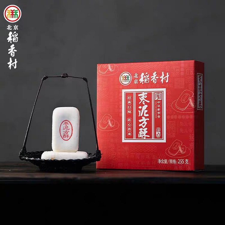 三禾北京稻香村 枣泥方酥 255g*1盒