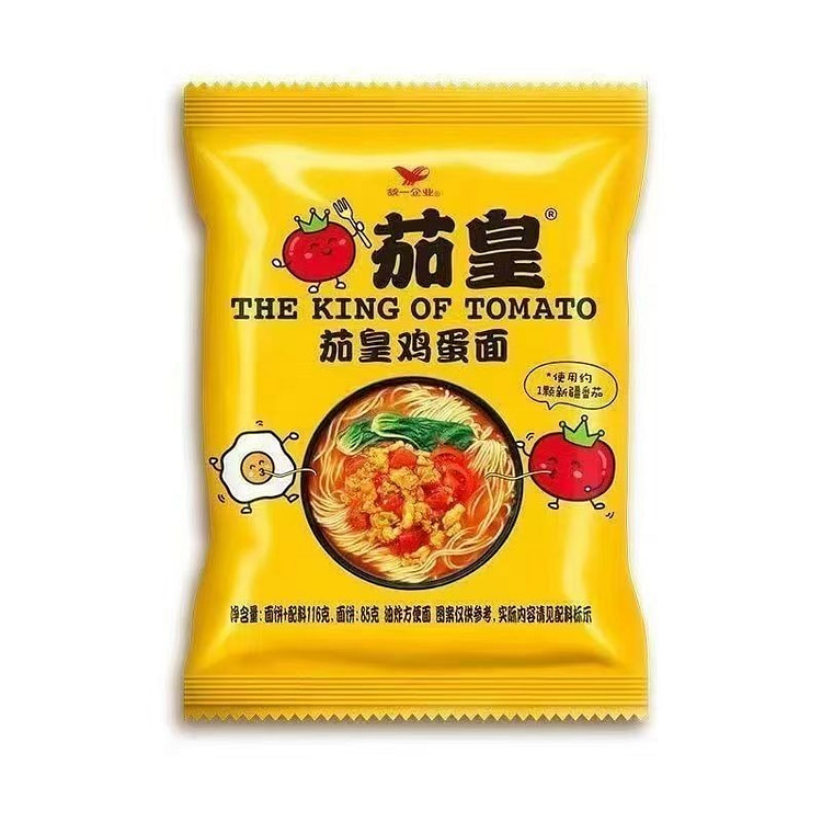 Uni President Tomato Egg Instant Noodles 116g 116 g