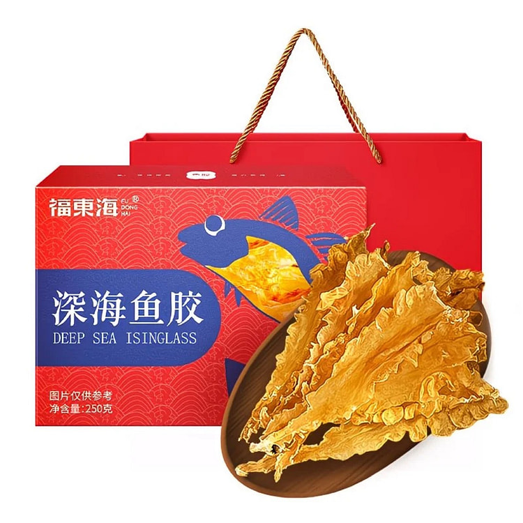 福东海 鲟鱼胶深海鱼肚花胶 煲汤滋补品 250 克