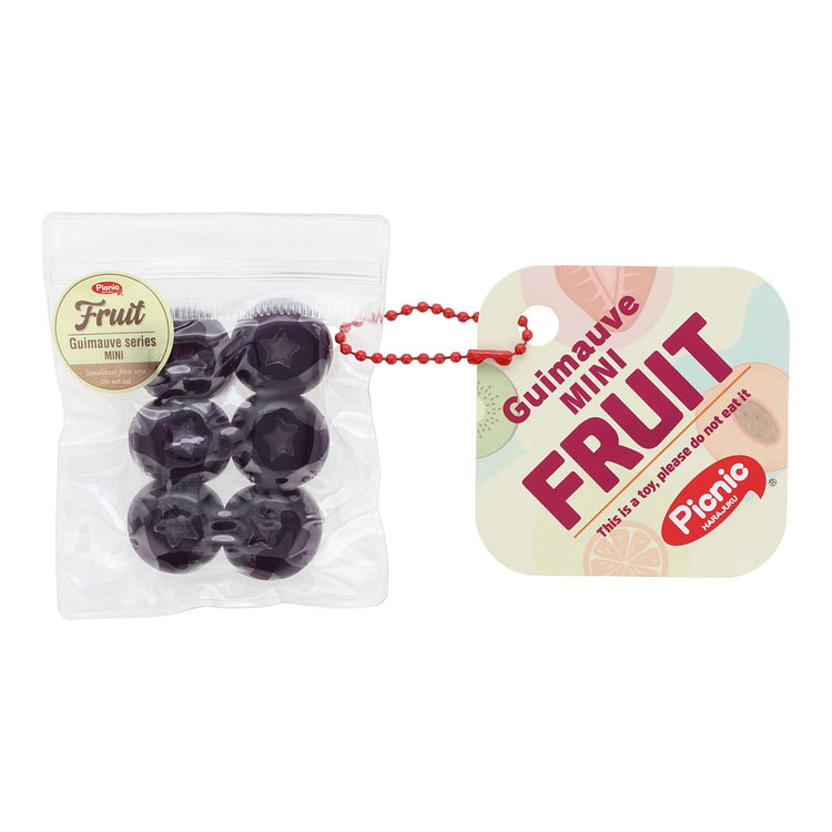 原宿迷你水果钥匙扣 - 浆果