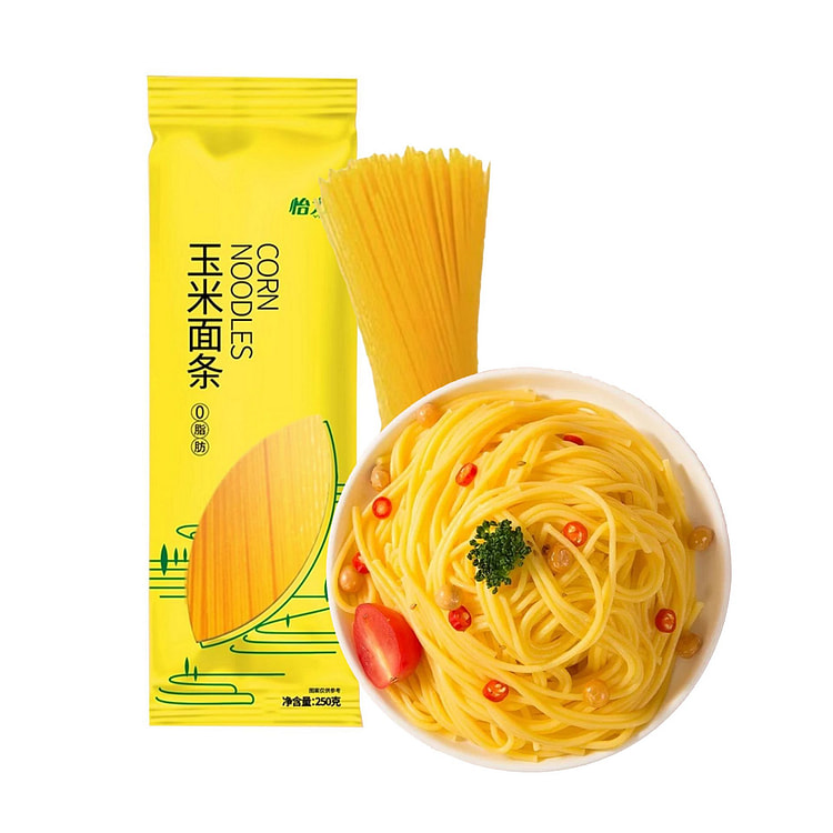 怡力 玉米面条 挂面0脂 粗粮代餐 纯玉米面 1袋
