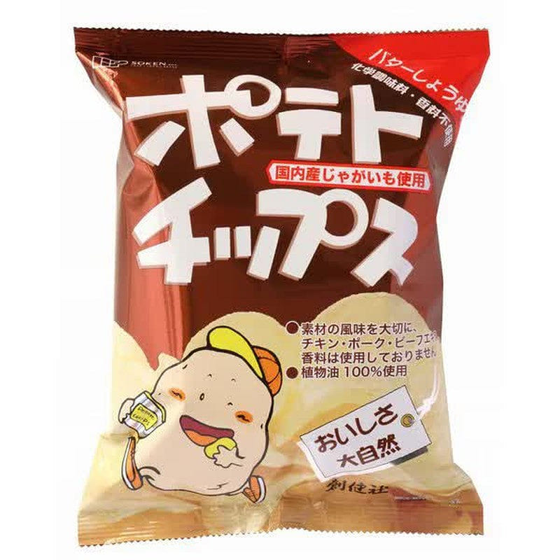 Sokensha 薯片 黄油酱油味 60g 1 份