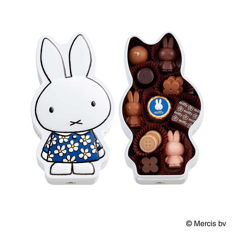 日本Miffy米菲情人节限定巧克力礼盒 13枚入
