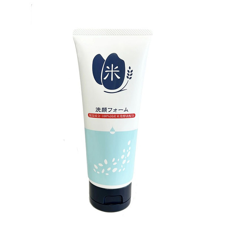 熊野油脂 私定番 大米洗脸清洁奶 130g