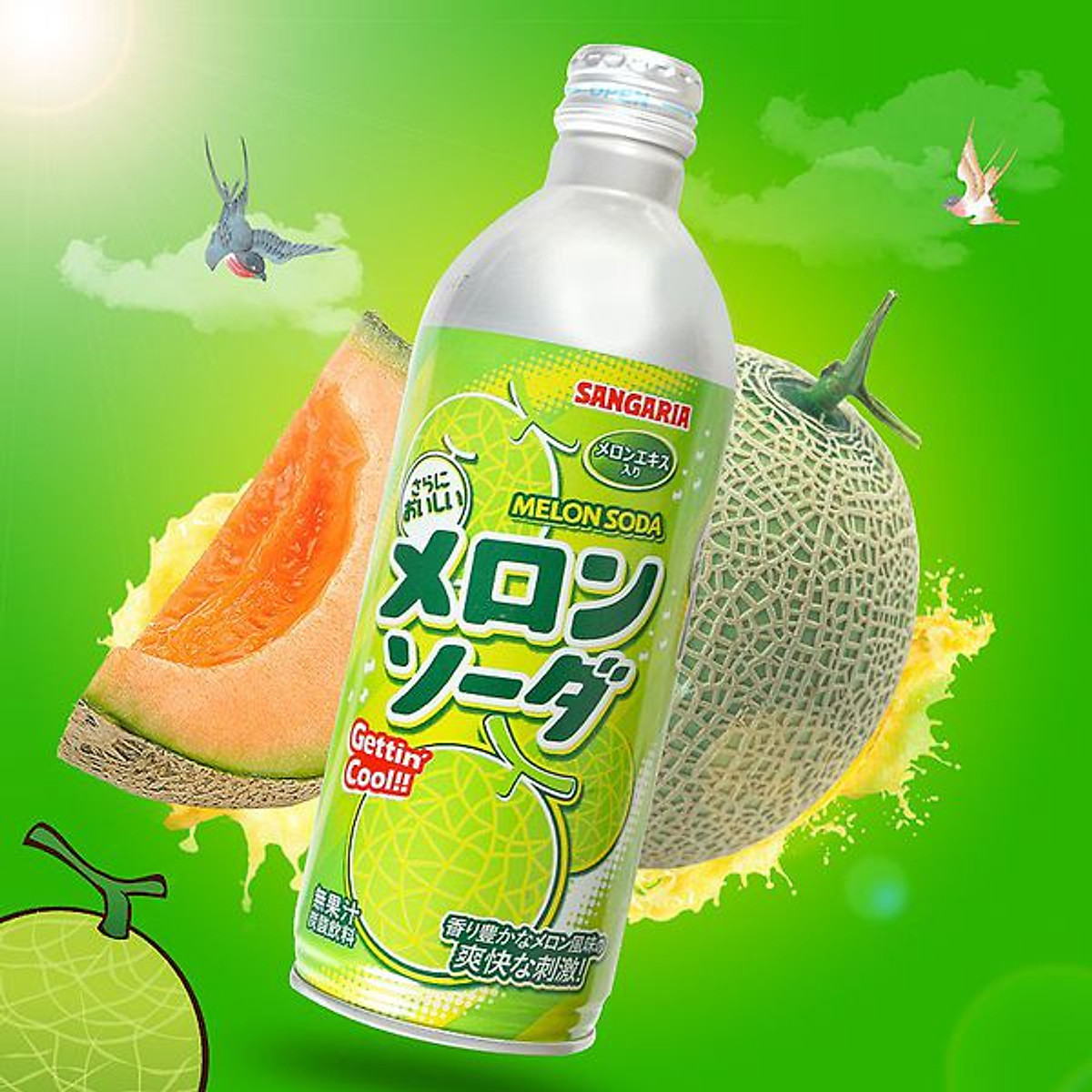 Get SANGARIA Melon Soda Delivered | Weee! Asian Market