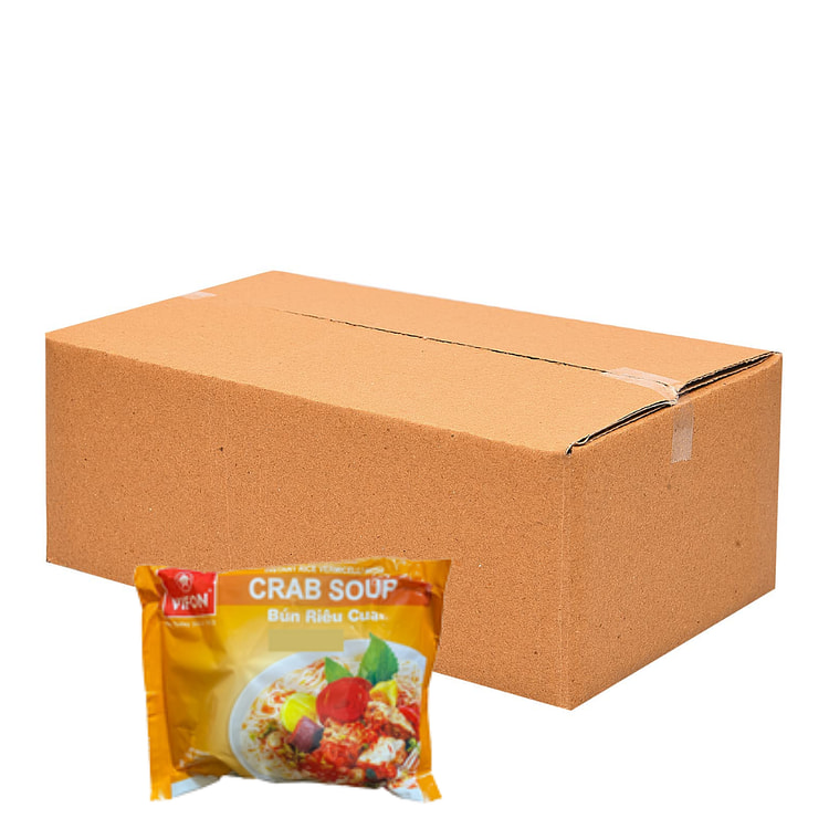 Vifon Crab Soup Vermicelli 2.82oz pack of 30