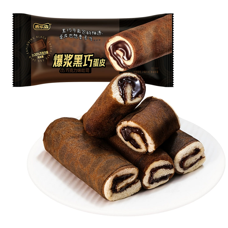 爆浆黑巧面包225g*1