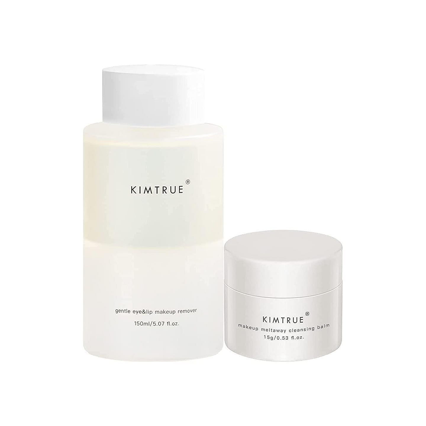 Mashed Potato Makeup Meltaway Cleansing Balm 15g and Eye and Lip Makeup Remover 150ml 2 count
