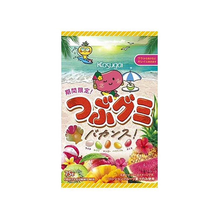 Kasugai Tsubugumi Tropical 5 Flavor Hard Gummy