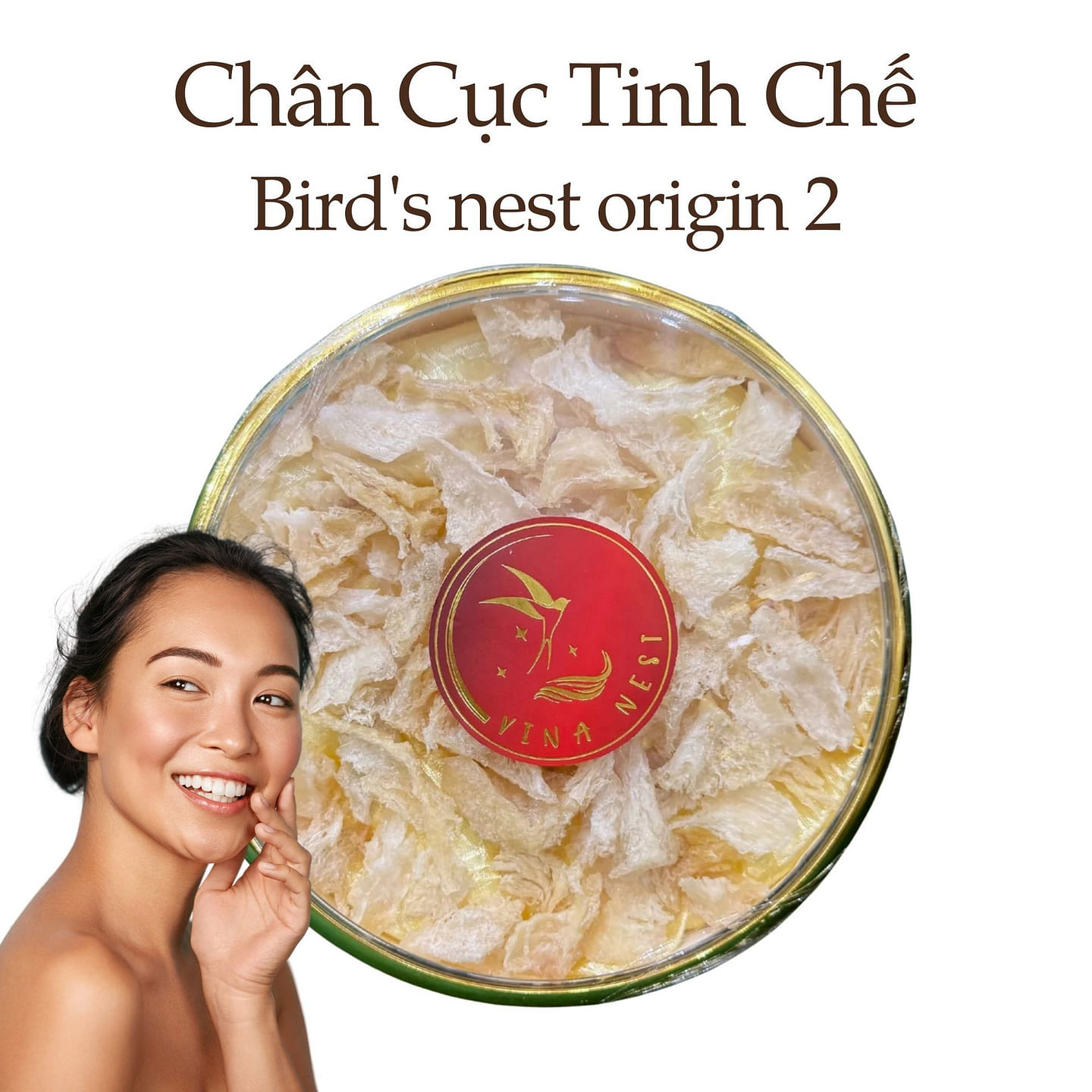 Vinanest Vietnamese Birds Nest Collagen Nourish 100 g