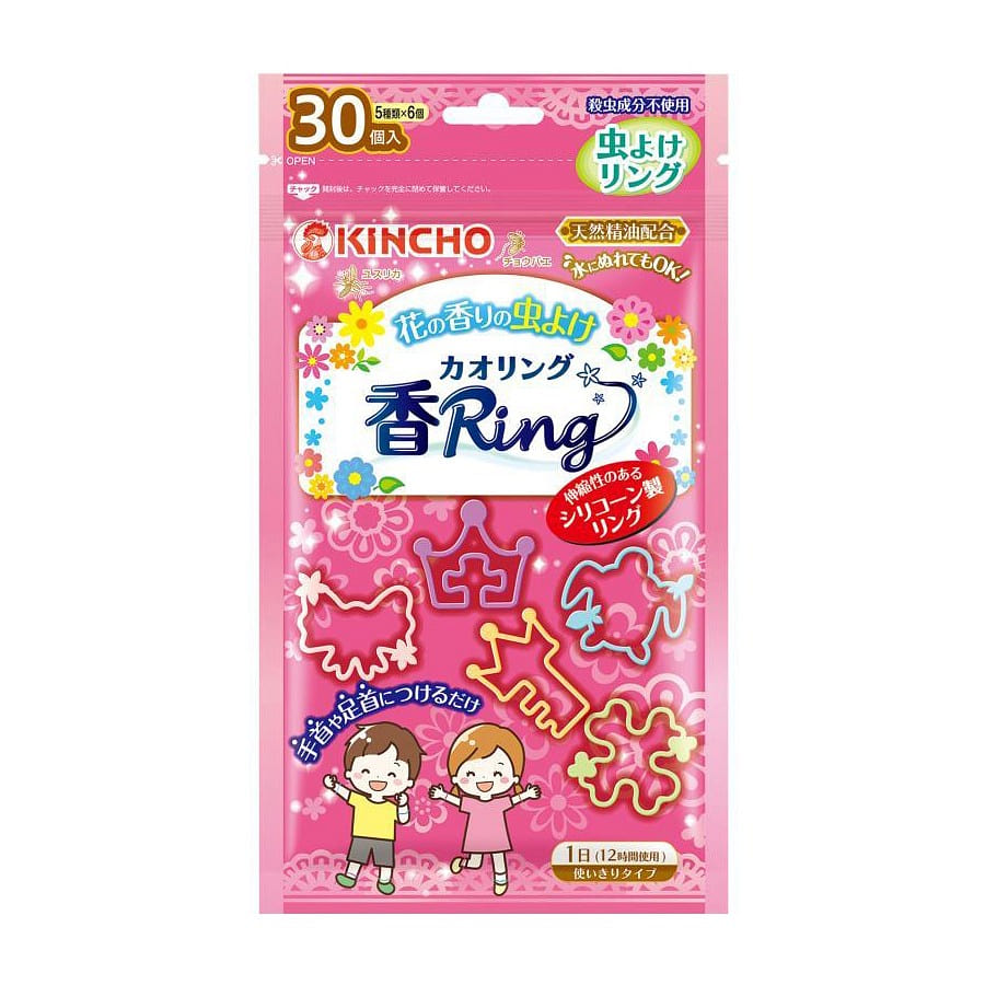 KINCHO Children's Insect Repellent Floral Scent 30pcs/ 1 개