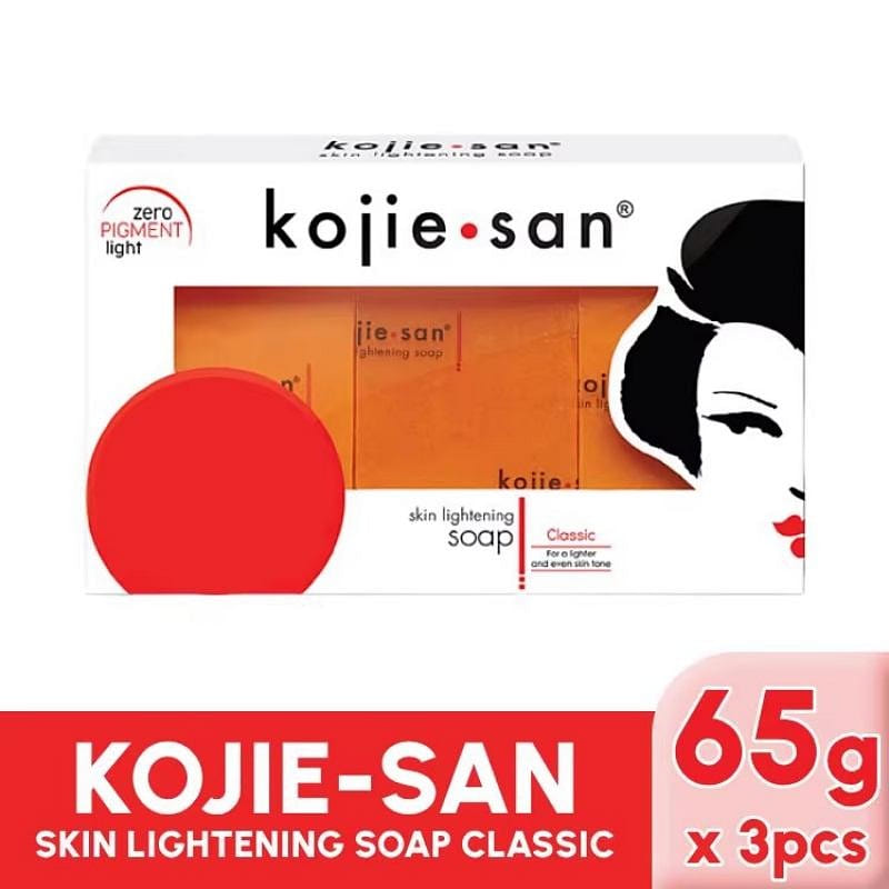 Kojie San Skin Lightening Classic Soap 65g x 3 195 g