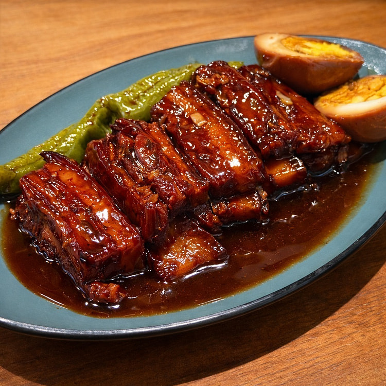 Trending Braised Pork Belly with Egg and Pepper 320 g