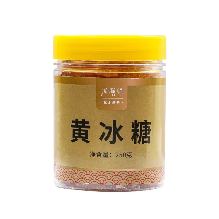 Yellow Rock Sugar Cane Old Rock Sugar 250g 250 g