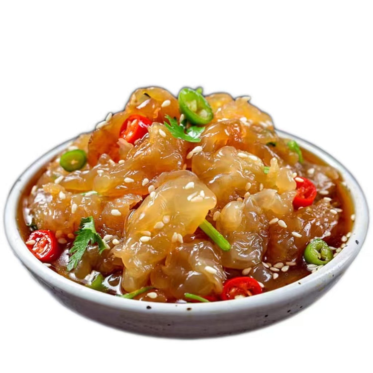 铭主岛 老醋海蜇头即食凉拌海蜇皮 238g*1袋