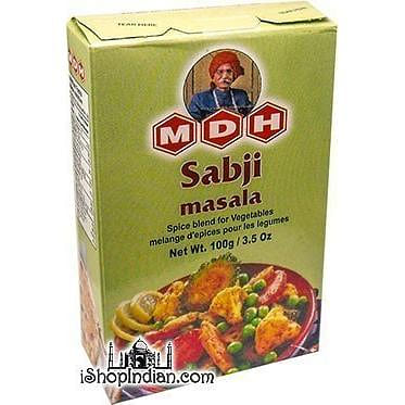 MDH Sabji (Vegetable) Masala, 3.5 oz box 3.5 oz