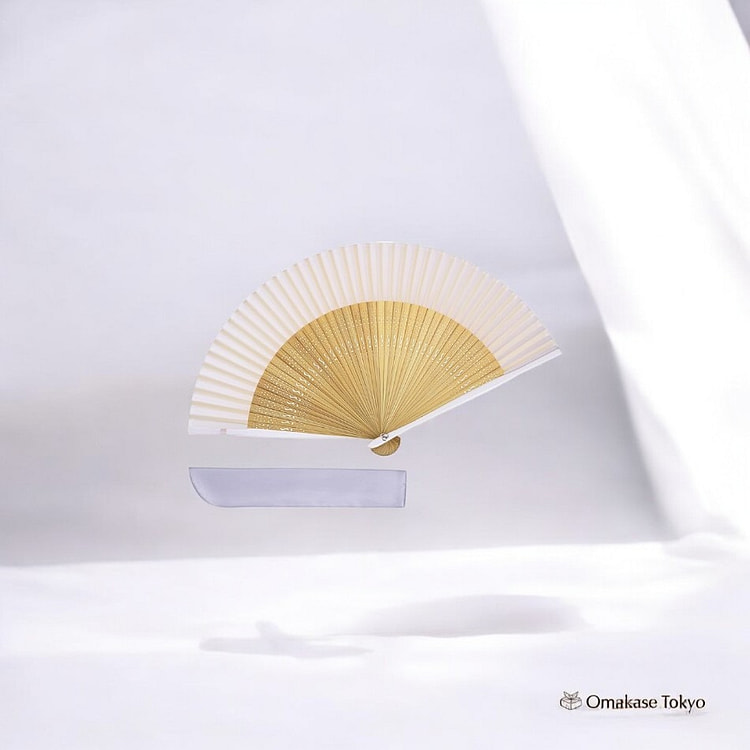 TOuWA Folding Fan-White 110 g
