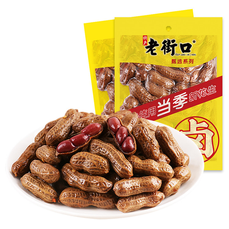 老街口卤汁花生香辣味250g*2袋