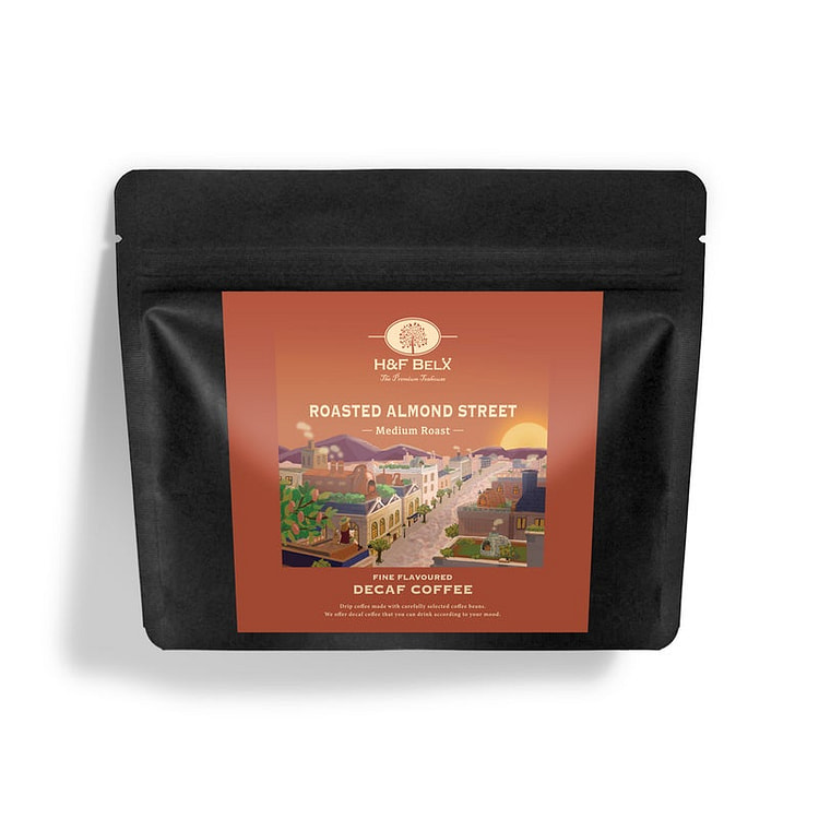 Cà phê pha phin H&F BELX vị Hạnh nhân rang (không caffeine) - 5 túi 1 phần