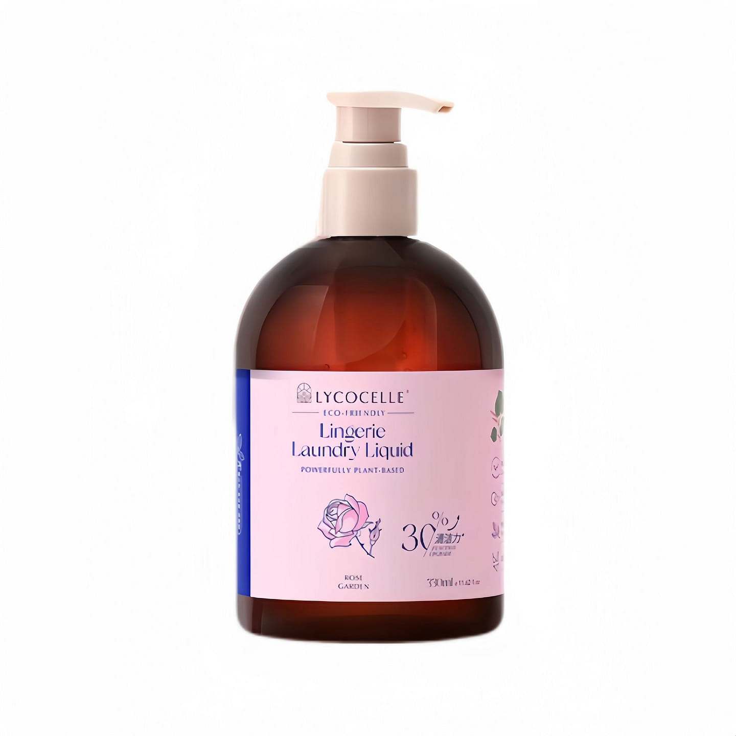 LYCOCELLE 330ml Rose Scent Laundry Detergent For Underwear 1 bottle