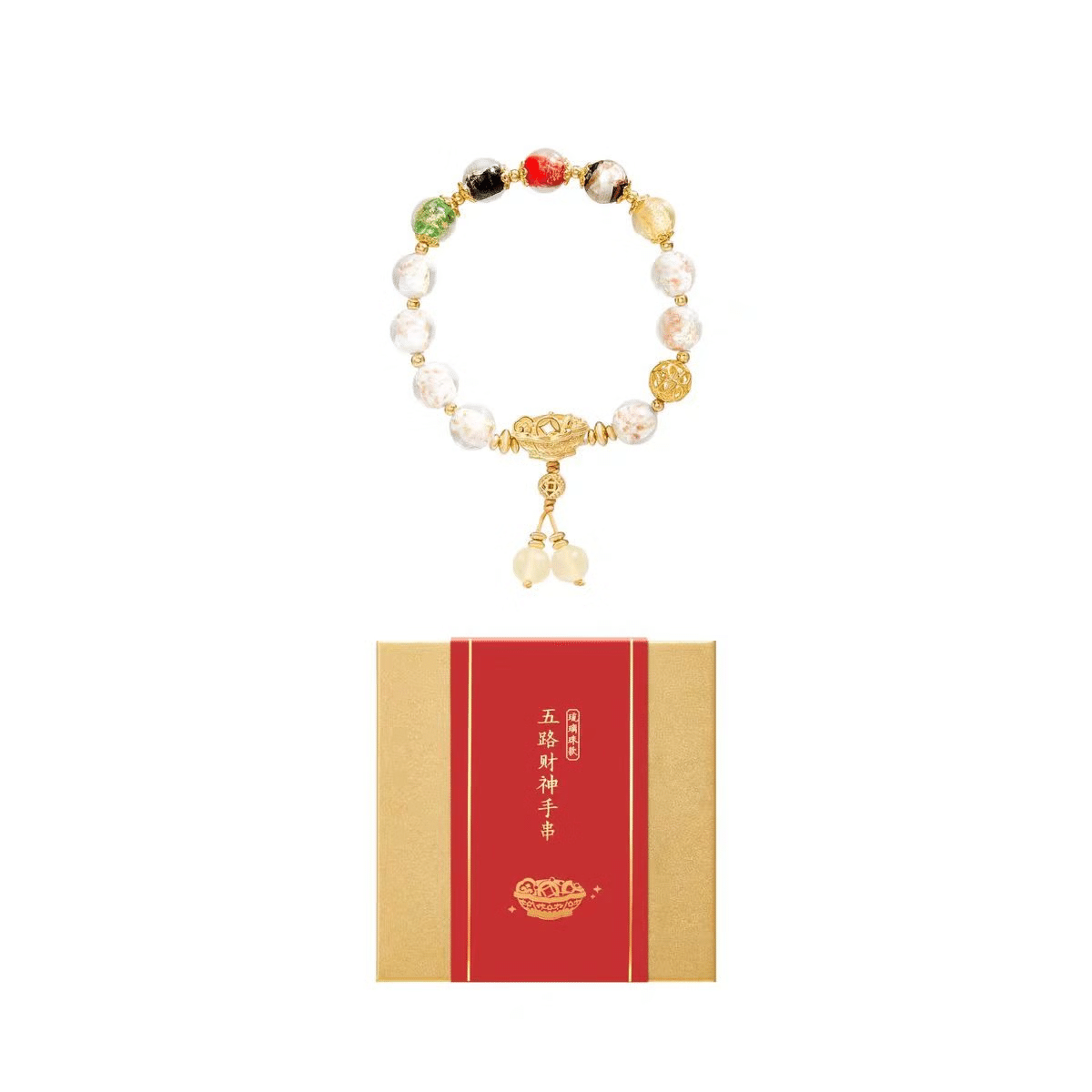 Five Wealth Gods Hand String 1 each