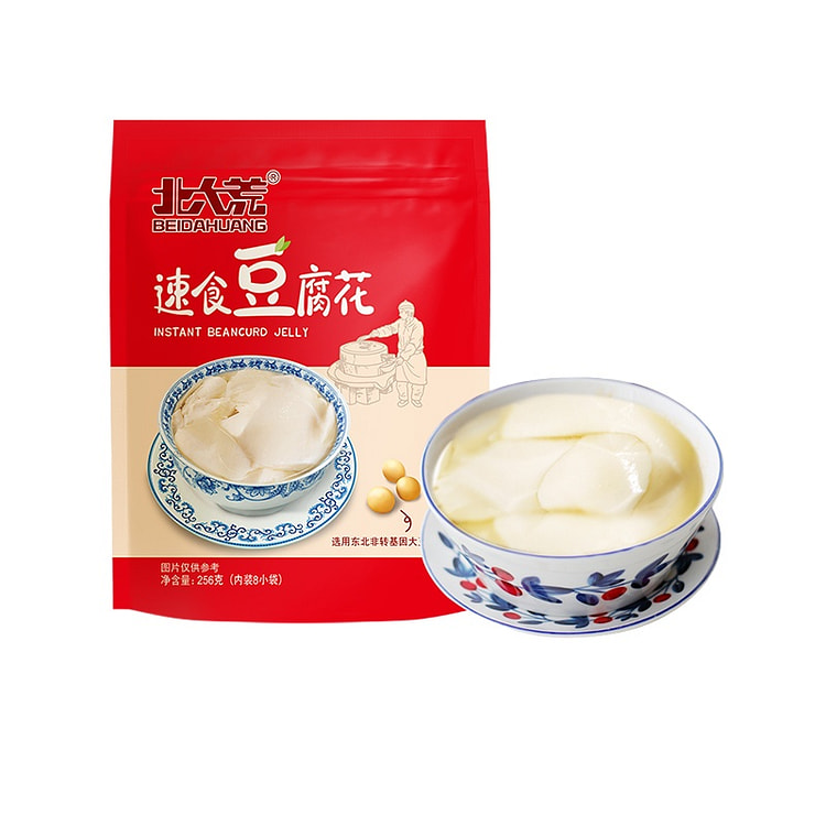北大荒 速食经典甜豆腐花粉豆腐早餐 256g*1袋