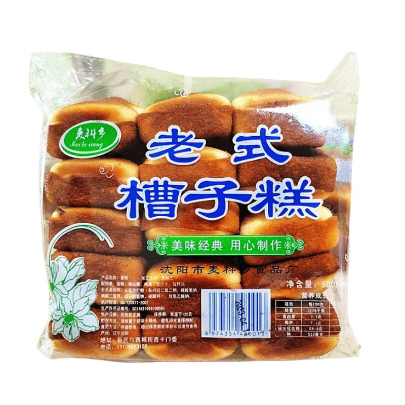 麦科乡 东北老式槽子糕 蜂蜜槽子糕 1袋 500 克