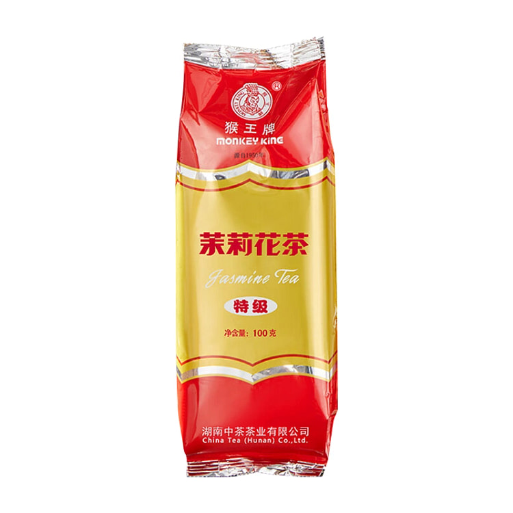 猴王茉莉花茶浓香型特级茶叶绿茶袋装100g*袋