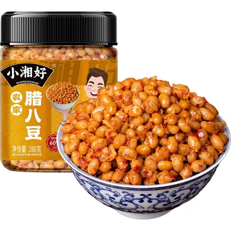 小湘好 农家腊八豆280g*1瓶 280 克