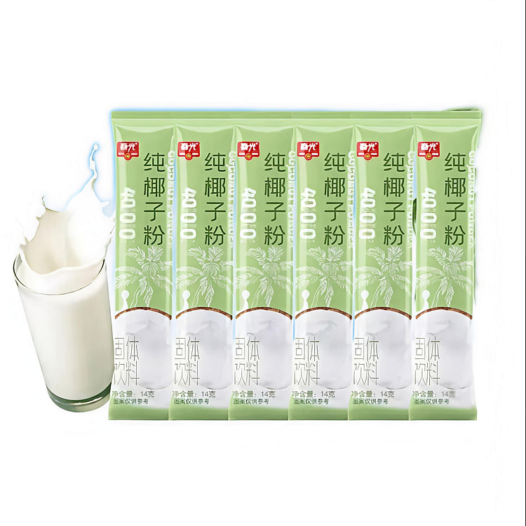 春光 纯椰子粉 速溶椰奶椰汁粉 14g*6条 84 克