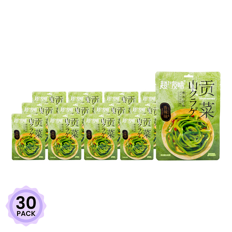 超友味 贡菜 香辣味 100 克*30 包