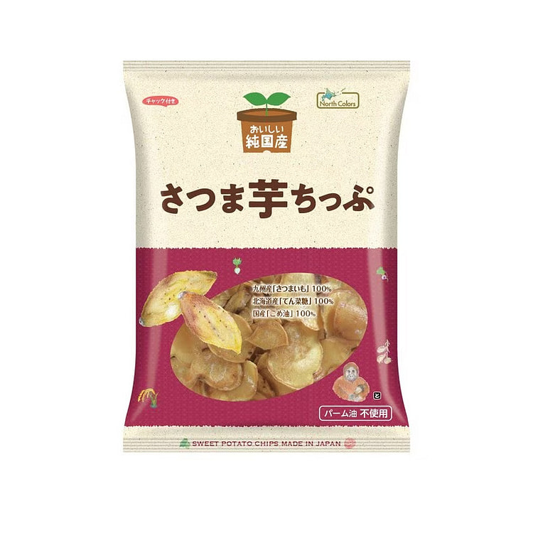 North Colors Pure Japanese Sweet Potato Chips 115 g