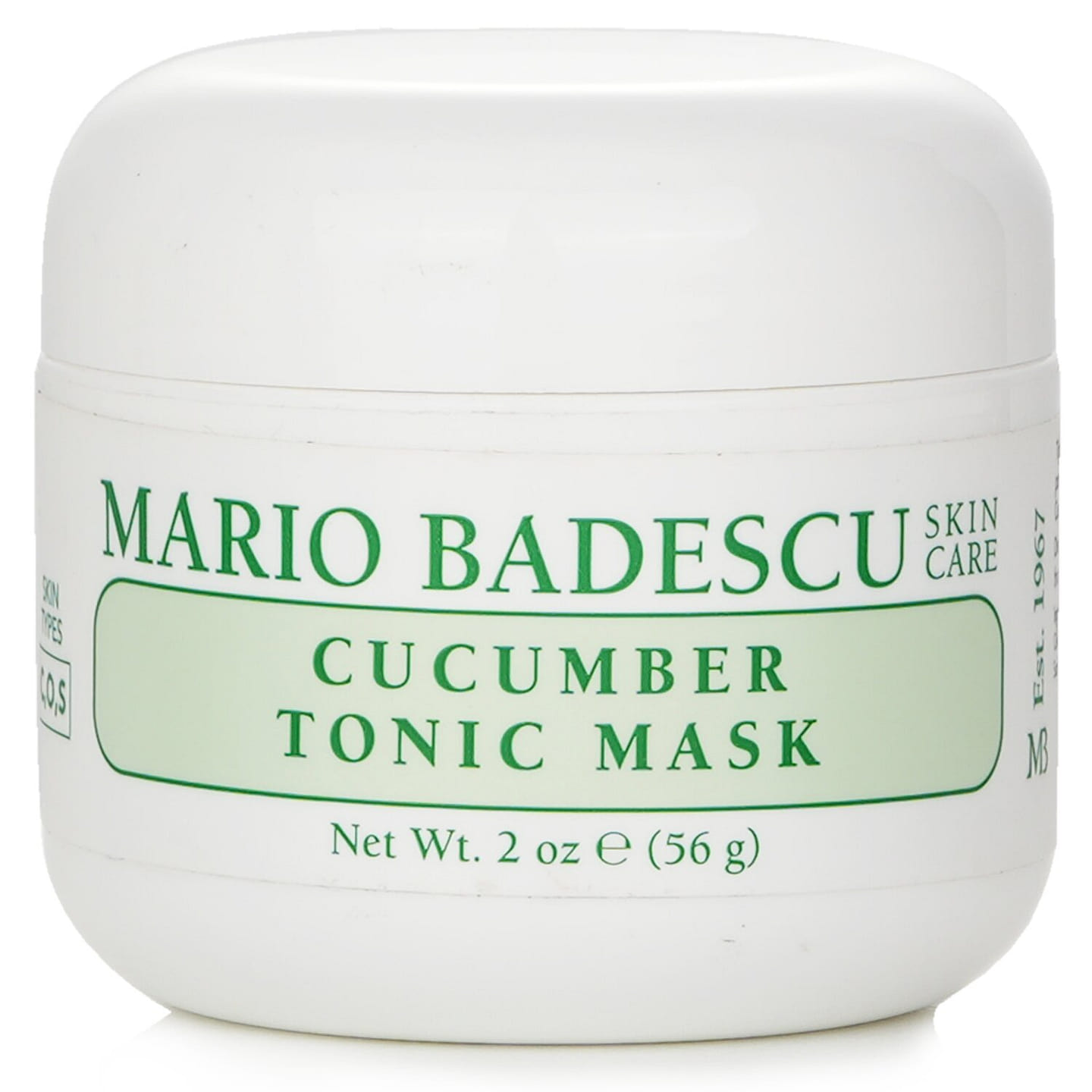 Mario Badescu Cucumber Tonic Mask – For Combination/ Oily/ Sensitive Skin Types 59ml/2oz 59 ml