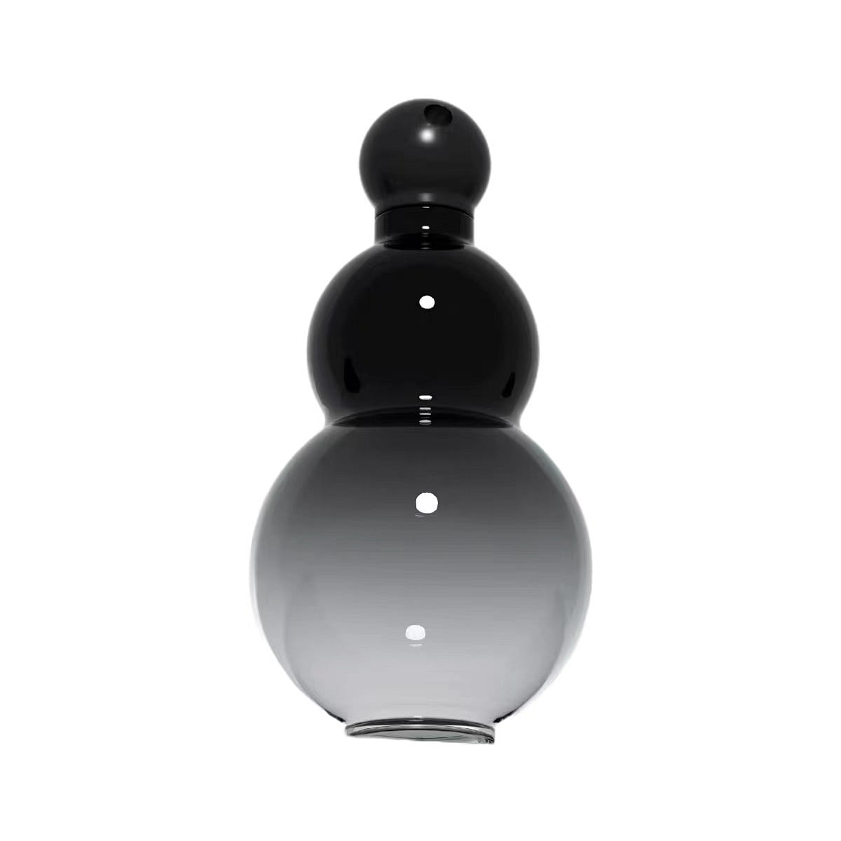 Portable Gourd Portable EDC Kettle Chinese Style Give Gifts-Black 1 count