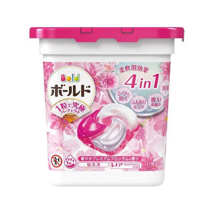 宝洁 4D 玫瑰花香 洗衣凝珠 11个入