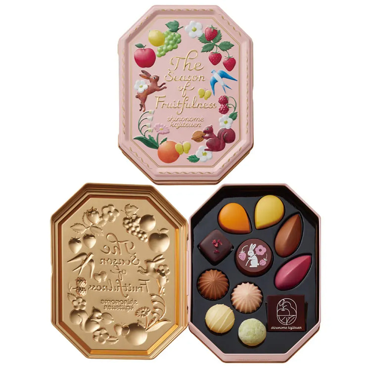 Morozoff Valentine Day Fruit Parfait Chocolate Set 1 box