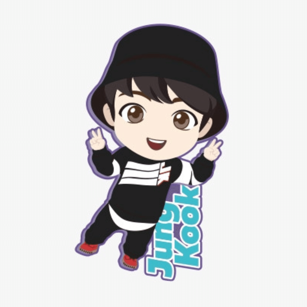 BTS TINYTAN Soft Mascot Magnet Jungkook 0 lb