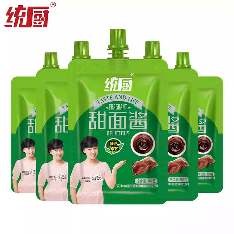 天津统厨甜面酱100g*1袋 100 克