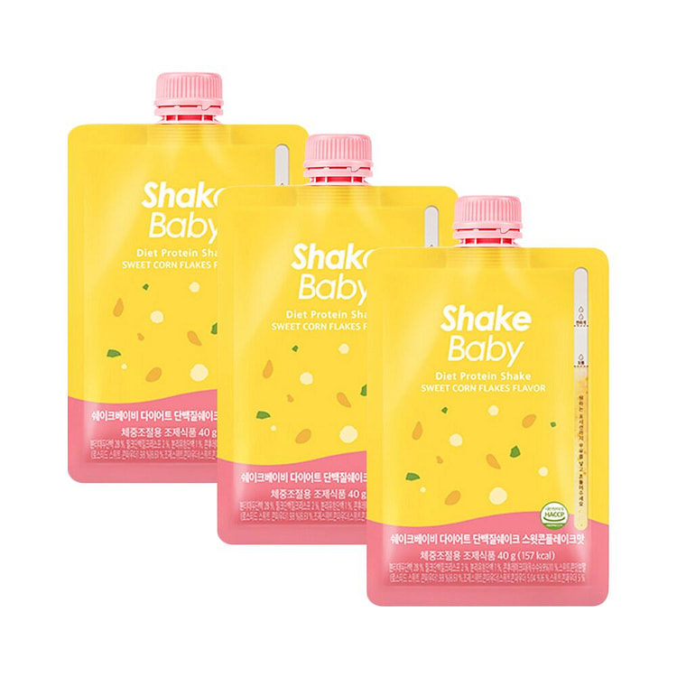 SHAKEBABY 低糖甜玉米片蛋白奶昔 40 克