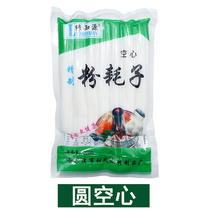 绿知源土豆粉粗粉条麻辣烫空心粉耗子200g*1袋