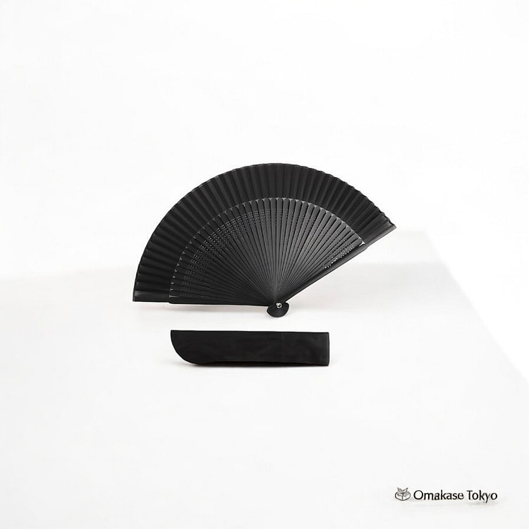 TOuWA Folding Fan-Black 110 g