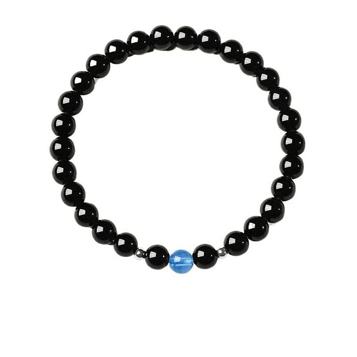 Obsidian Sea Blue Treasure Bracelet 6mm 1 box