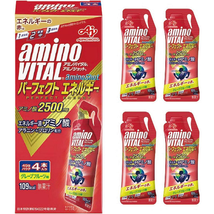 アミノバイタル アミノショット パーフェクトエネルギー 45g×4本入 1 個